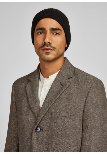 KNIT CAP, Black Detailansicht 2