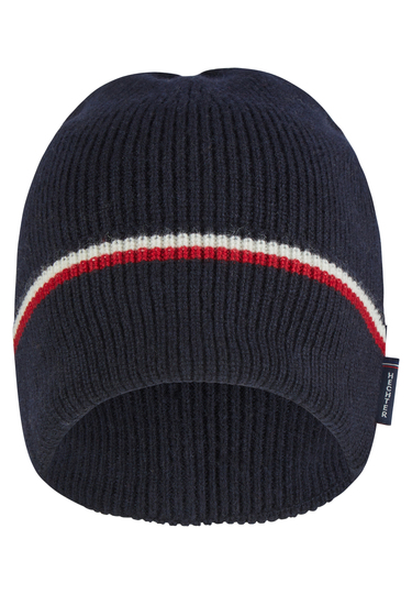 Strickmütze, midnight blue Frontansicht