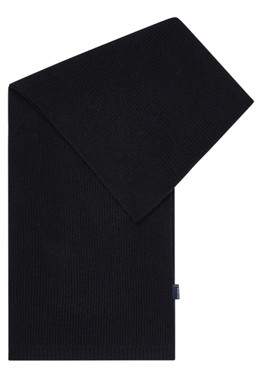 Strickschal, Black Frontansicht