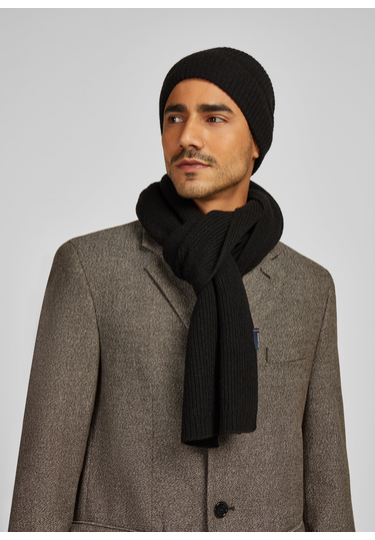 Strickschal, Black Detailansicht 1