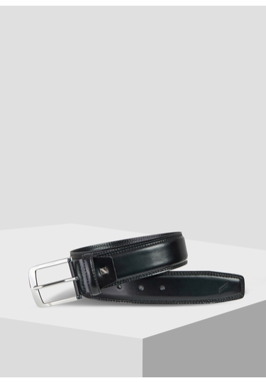 Ceinture en cuir, black Rückansicht