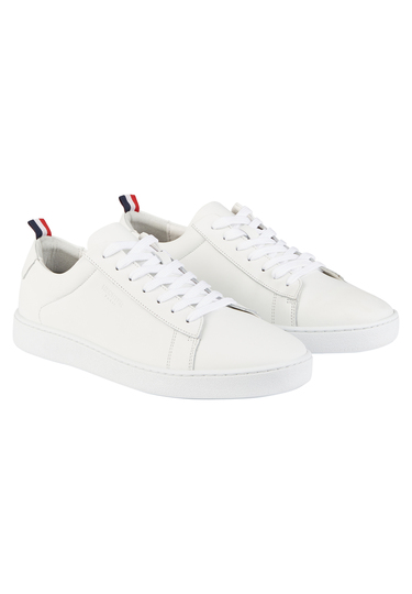 Ledersneaker, white Frontansicht