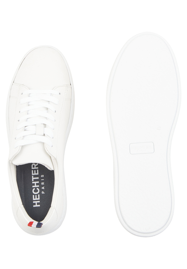 Ledersneaker, white Detailansicht 2