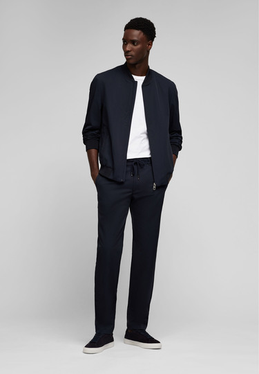 SNEAKER SUEDE, midnight blue 