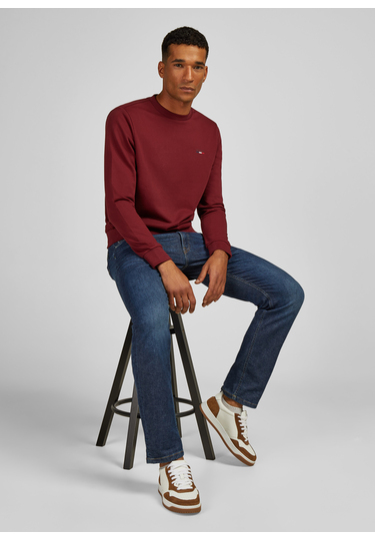 Sportive Ledersneaker, White