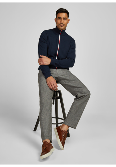 Sportive Ledersneaker, Dachshund 