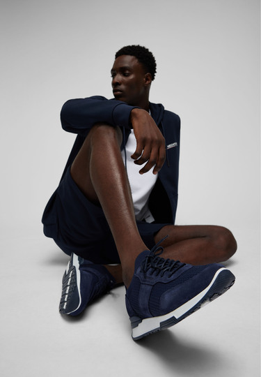 SNEAKER LOW, midnight blue