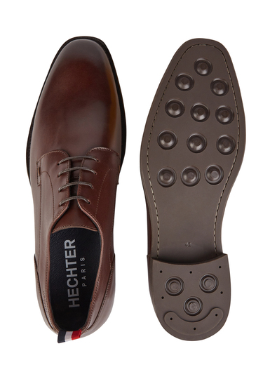 DERBY EN CUIR, Blackbrown Detailansicht 2