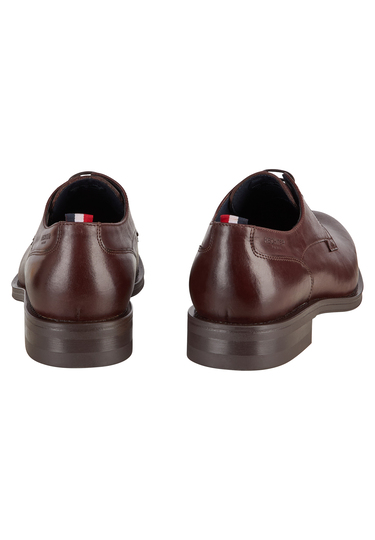 Leder-Desertboot, blackbrown Rückansicht