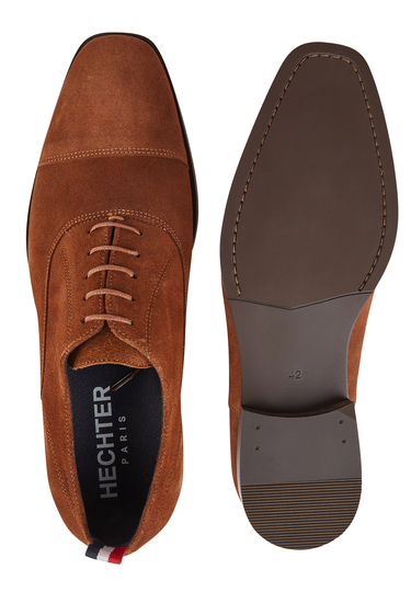 OXFORD SUEDE, Brown Detailansicht 2