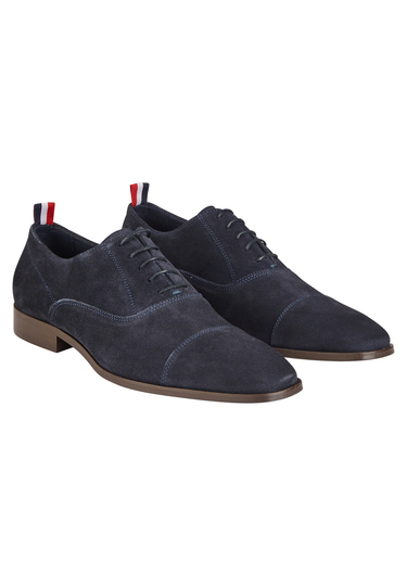 OXFORD SUEDE, Midnight blue Frontansicht
