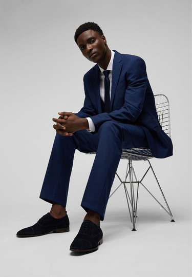 OXFORD SUEDE, Midnight blue 