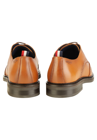 Leder-Desertboot, hazelnut Rückansicht