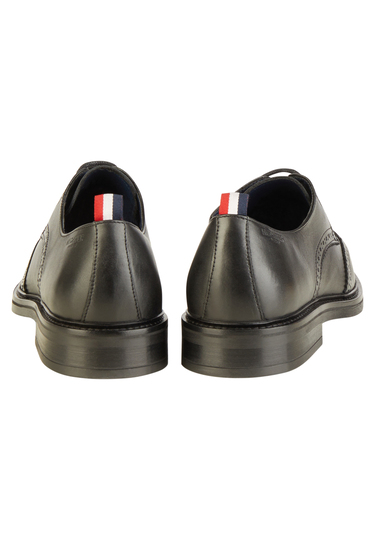 Leder-Desertboot, black Rückansicht