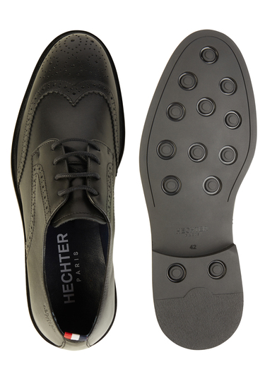 Leder-Desertboot, black Detailansicht 2