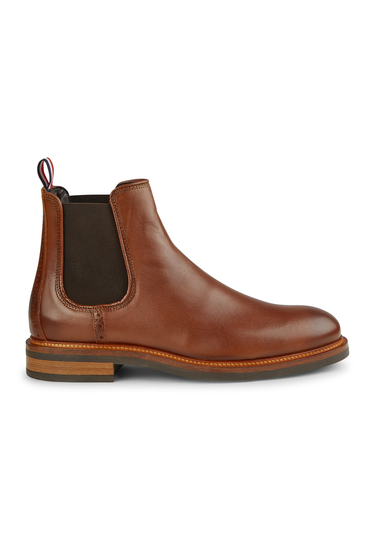 Chelsea Boots, cognac Detailansicht 1