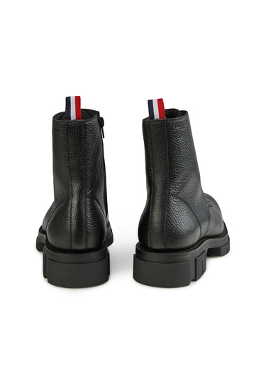 Schnürstiefeletten, black Rückansicht