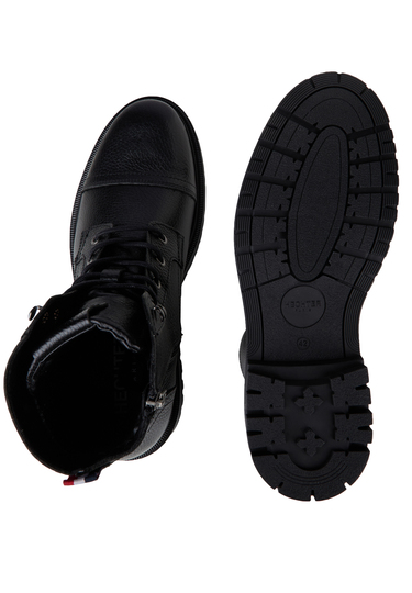 BOOT LEATHER, Black Detailansicht 2